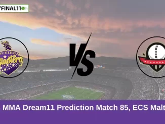 BBL vs MMA Dream11 Prediction Match 85, ECS Malta, 2024