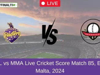 BBL vs MMA Live Cricket Score Match 85, ECS Malta, 2024