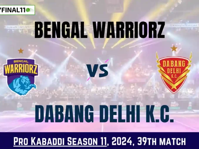 BEN vs DEL Dream11 Prediction Today Kabaddi 39th Match