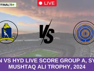 BEN vs HYD Live Score Group A, Syed Mushtaq Ali Trophy, 2024