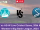 BH-W vs AS-W Live Cricket Score, 20th Match Women's Big Bash League, 2024