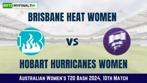 BH-W vs HB-W Dream11 Prediction Today: Match 10 Pitch Report, and Key Player | Australian Women's T20 Bash 2024