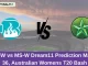 BH-W vs MS-W Dream11 Prediction Match 36, Australian Womens T20 Bash