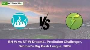 BH-W vs ST-W Dream11 Prediction Challenger, Women's Big Bash League, 2024