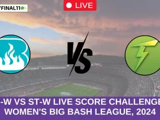 BH-W vs ST-W Live Score Challenger, Women's Big Bash League, 2024