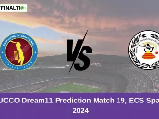 BI vs UCCO Dream11 Prediction Match 19, ECS Spain T10, 2024