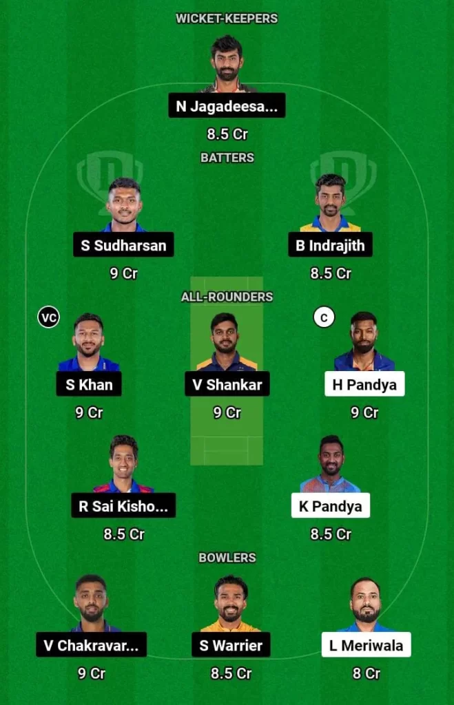 BRD vs TN Dream11 Team Prediction Today Match