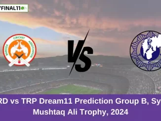 BRD vs TRP Dream11 Prediction Group B, Syed Mushtaq Ali Trophy, 2024