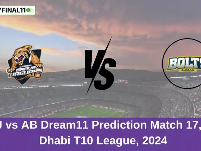 CBJ vs AB Dream11 Prediction Match 17, Abu Dhabi T10 League, 2024