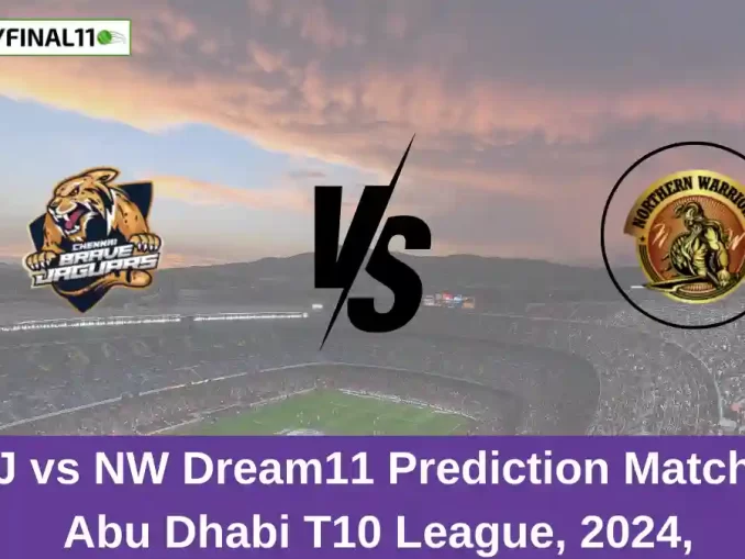 CBJ vs NW Dream11 Prediction Match 10, Abu Dhabi T10 League, 2024,