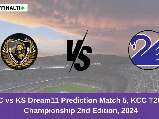 CECC vs KS Dream11 Prediction Match 5, KCC T20 Elite Championship 2nd Edition, 2024