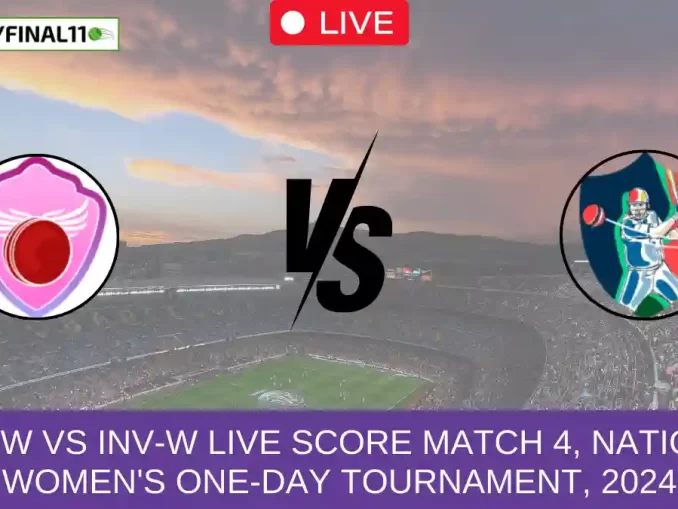 HA-W vs INV-W Live Score Match 4, Pakistan Women's OD Cup, 2024