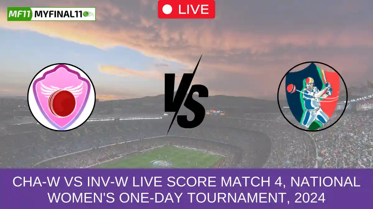 HA-W vs INV-W Live Score Match 4, Pakistan Women's OD Cup, 2024