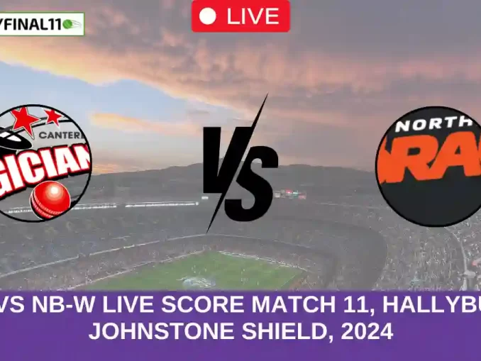 CM-W VS NB-W Live Score Match 11, Hallyburton Johnstone Shield, 2024