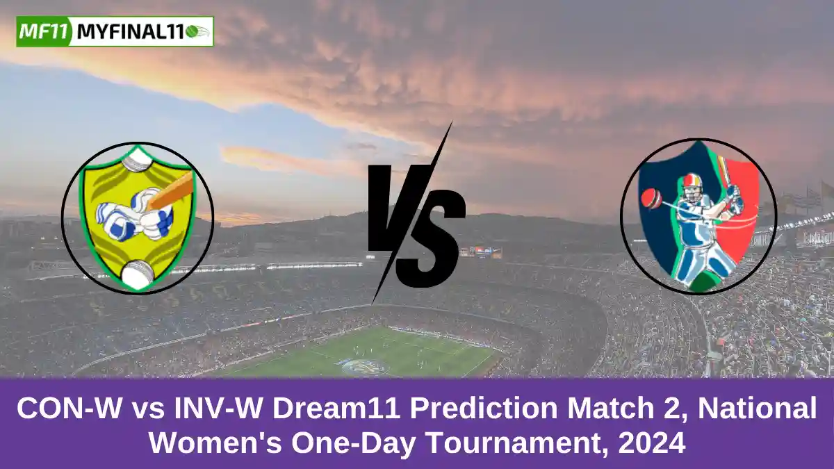 CON-W vs INV-W Dream11 Prediction Match 2, National Women's One-Day Tournament, 2024