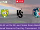 CON-W vs INV-W Live Cricket Score Match 2, National Women's One-Day Tournament, 2024