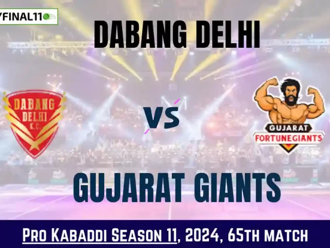 DEL vs GUJ Dream11 Prediction