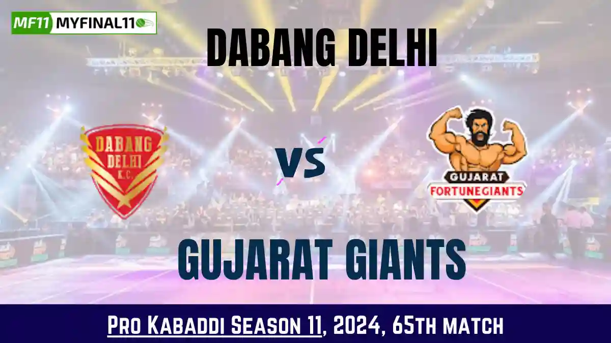 DEL vs GUJ Dream11 Prediction