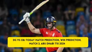 DG vs CBJ Today Match Prediction, Win Prediction, Match 3, Abu Dhabi T10