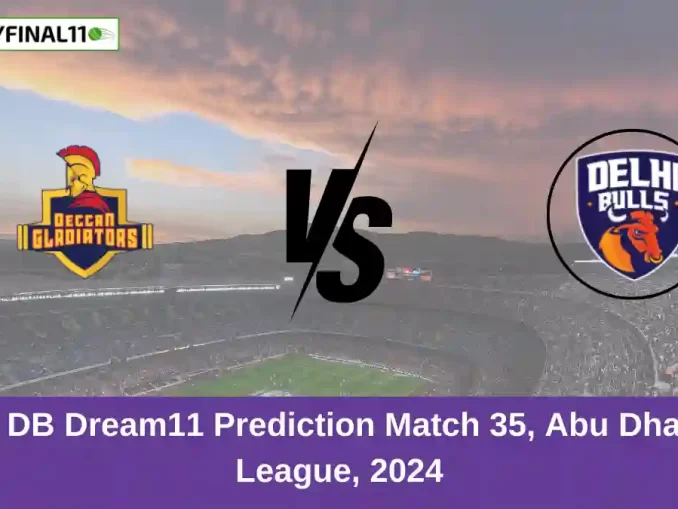 DG vs DB Dream11 Prediction Match 35, Abu Dhabi T10 League, 2024