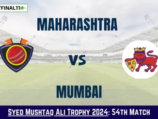 MAH vs MUM Dream11 Prediction Today: Match 54 Pitch Report, Playing11 and Stats | Syed Mushtaq Ali Trophy 2024