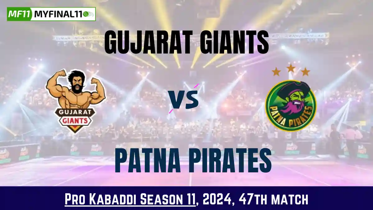 GUJ vs PAT Dream11 Prediction