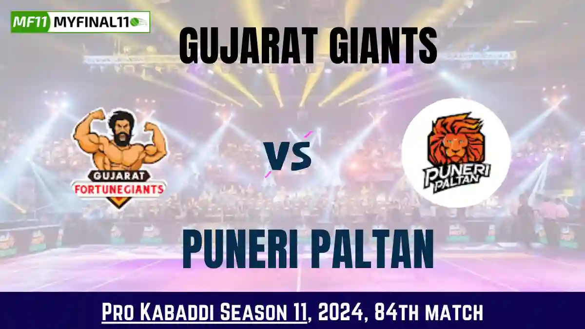 GUJ vs PUN Dream11 Prediction