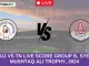 GUJ vs TN Live Score Group B, Syed Mushtaq Ali Trophy, 2024