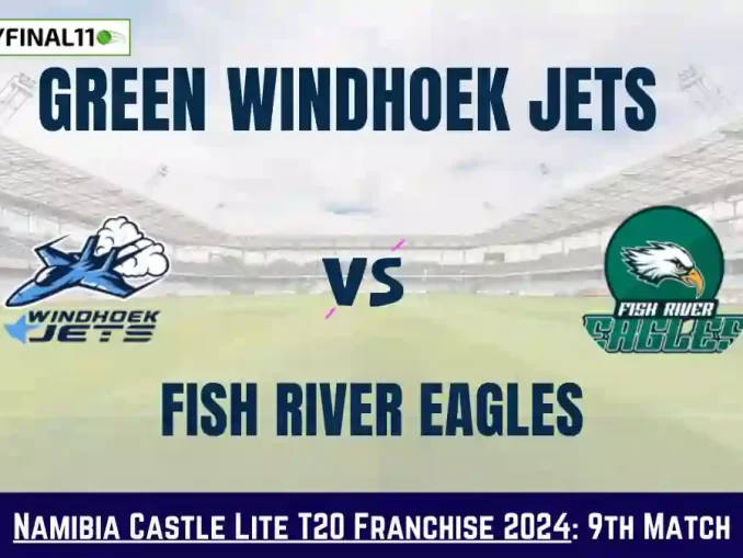 GWJ vs FRE Dream11 Prediction Today: Match 9 Pitch Report, Playing11 and Stats | Namibia Castle Lite T20 Franchise 2024