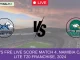 GWJ vs FRE Live Score Match 4, Namibia Castle Lite T20 Franchise, 2024