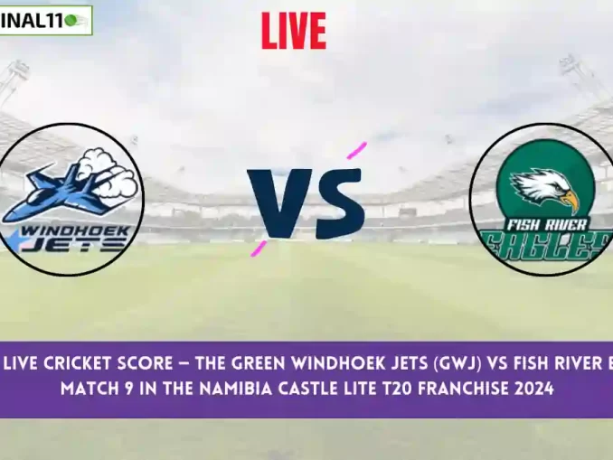 GWJ vs FRE Live Score: Scorecard, Ball by Ball Commentary - Match 9, Namibia Castle Lite T20 Franchise 2024