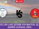 HAM vs LAH Live Score 4th Match, Global Super League, 2024