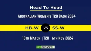 HB-W vs SS-W Player Battle, Head to Head Team Stats, Team Record - Australian Women’s T20 Bash 2024