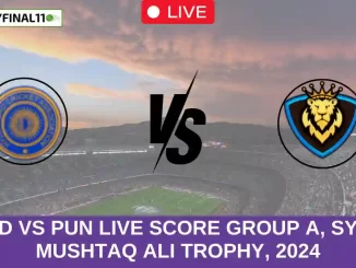 HYD vs PUN Live Score Group A, Syed Mushtaq Ali Trophy, 2024