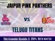 JAI vs TEL Dream11 Prediction