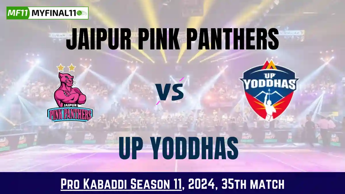 Kabaddi 2024: JAI vs UP Dream11 Prediction Today Kabaddi 35th Match