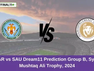 KAR vs SAU Dream11 Prediction Group B, Syed Mushtaq Ali Trophy, 2024