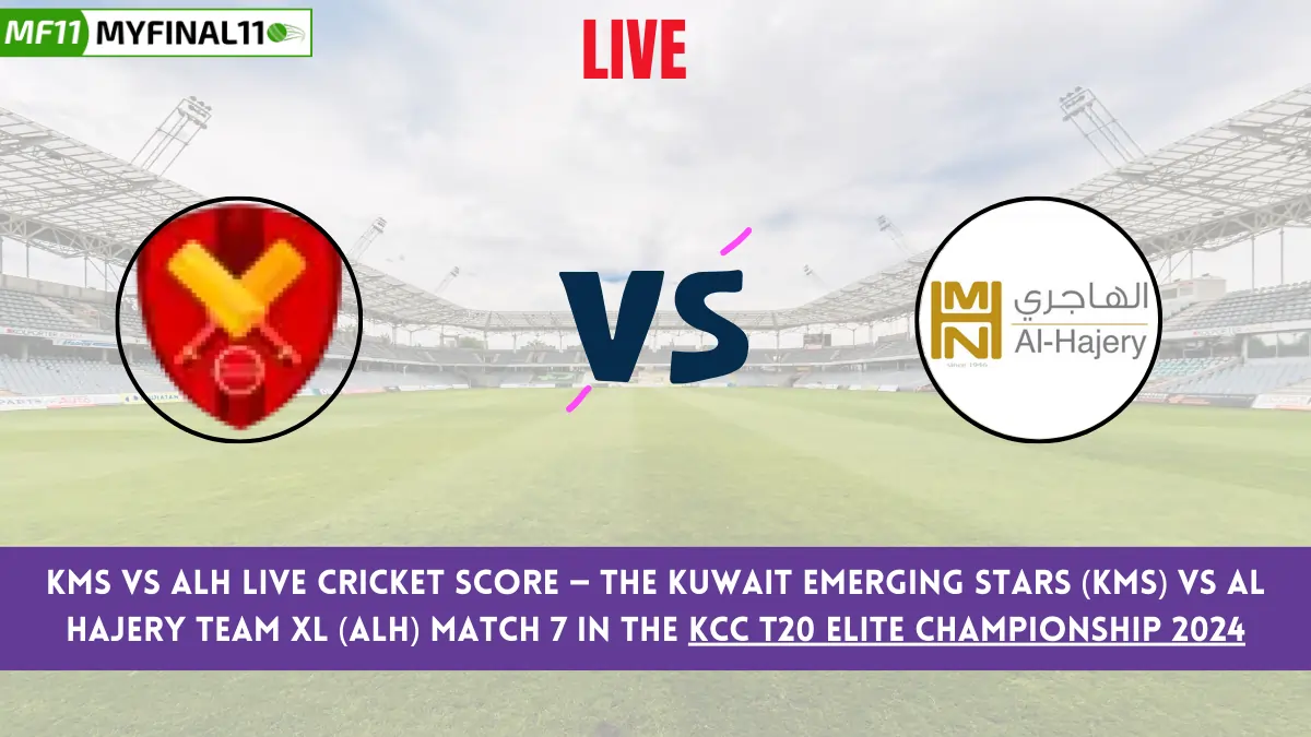 KMS vs ALH Live Score: Scorecard, Ball by Ball Commentary - Match 7, KCC T20 Elite Championship 2024