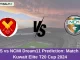 KMS vs NCMI Dream11 Prediction Match 27 Kuwait Elite T20 Cup 2024