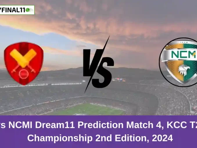 KMS vs NCMI Dream11 Prediction Match 4, KCC T20 Elite Championship 2nd Edition, 2024