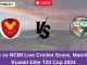 KMS vs NCMI Live Cricket Score, Match 27 Kuwait Elite T20 Cup 2024