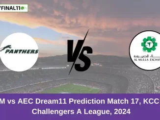 KRM vs AEC Dream11 Prediction Match 17, KCC T20 Challengers A League, 2024