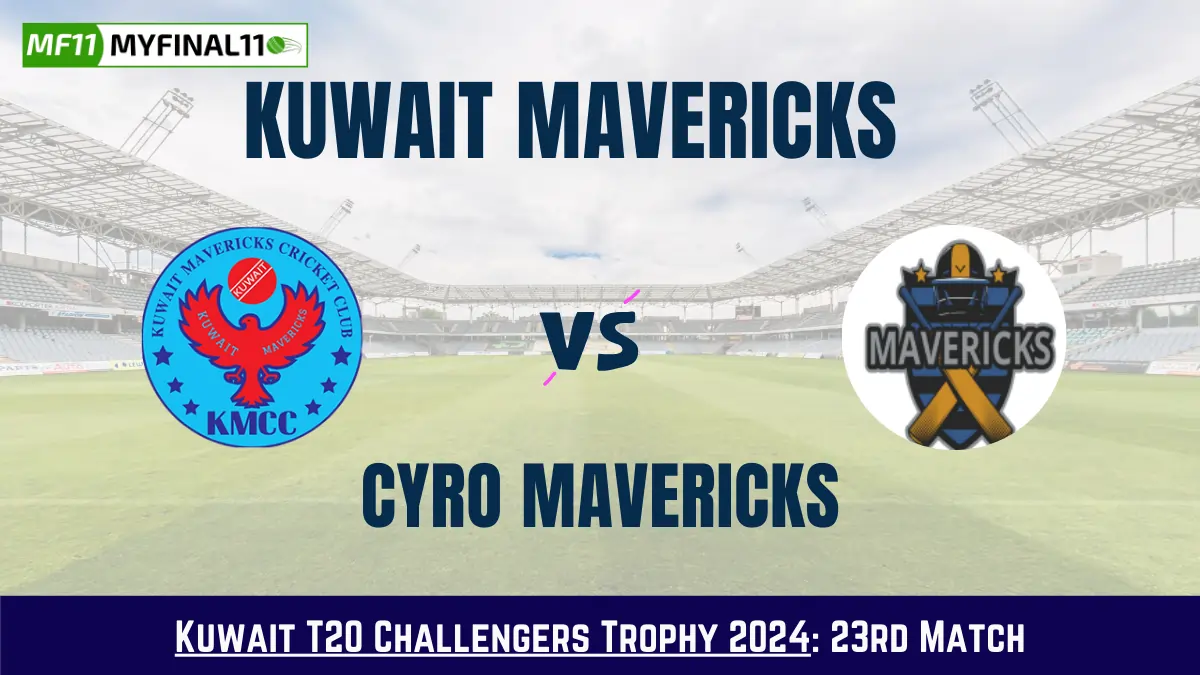 KWM vs CM Dream11 Prediction Today: Match 23 Pitch Report, Playing11 and Stats | Kuwait T20 Challengers Trophy 2024