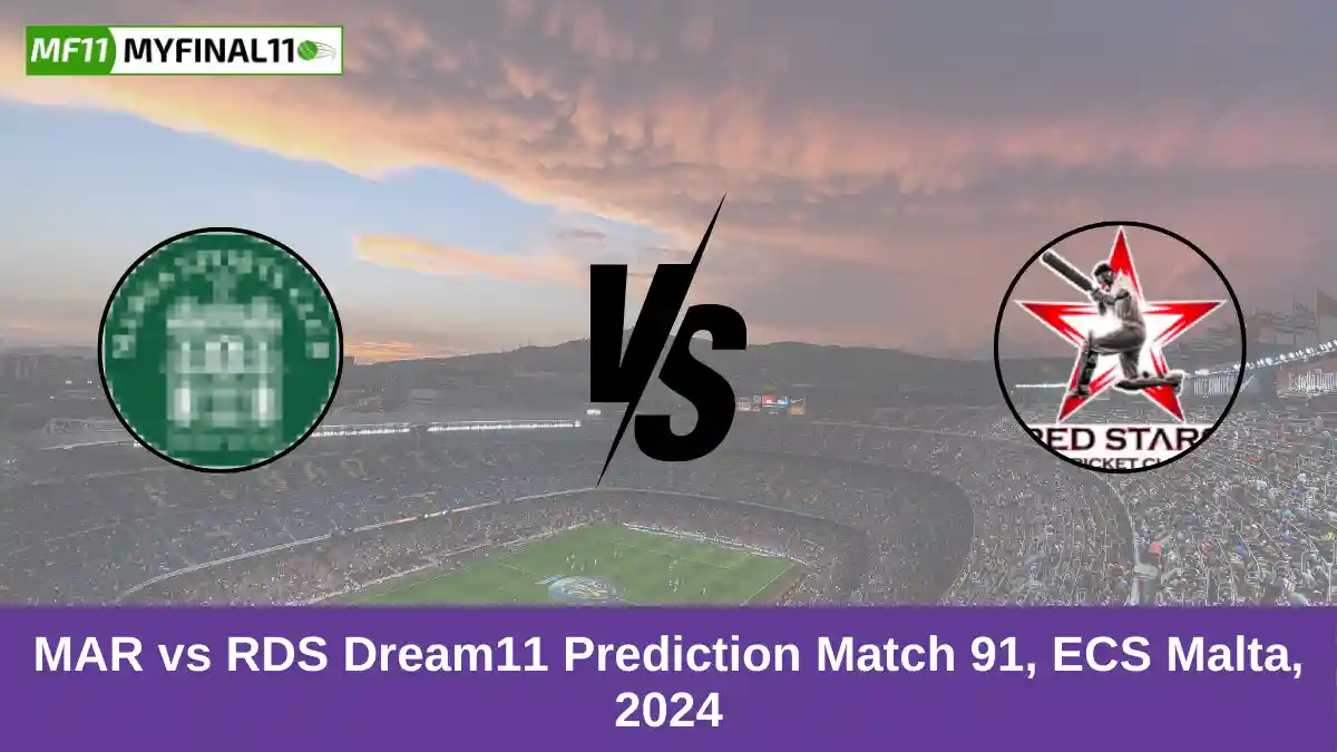 MAR vs RDS Dream11 Prediction Match 91, ECS Malta, 2024