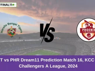 MBT vs PHR Dream11 Prediction Match 16, KCC T20 Challengers A League, 2024