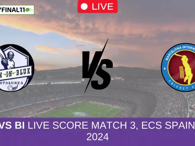 MIB vs BI Live Score Match 3, ECS Spain T10, 2024