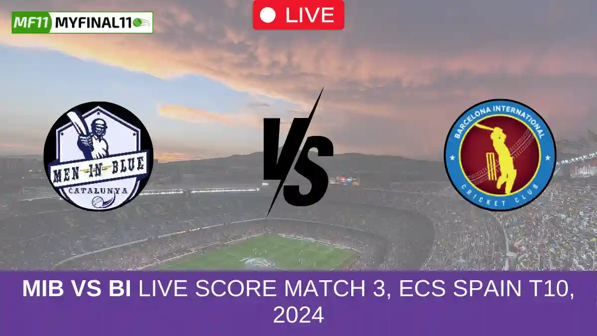 MIB vs BI Live Score Match 3, ECS Spain T10, 2024