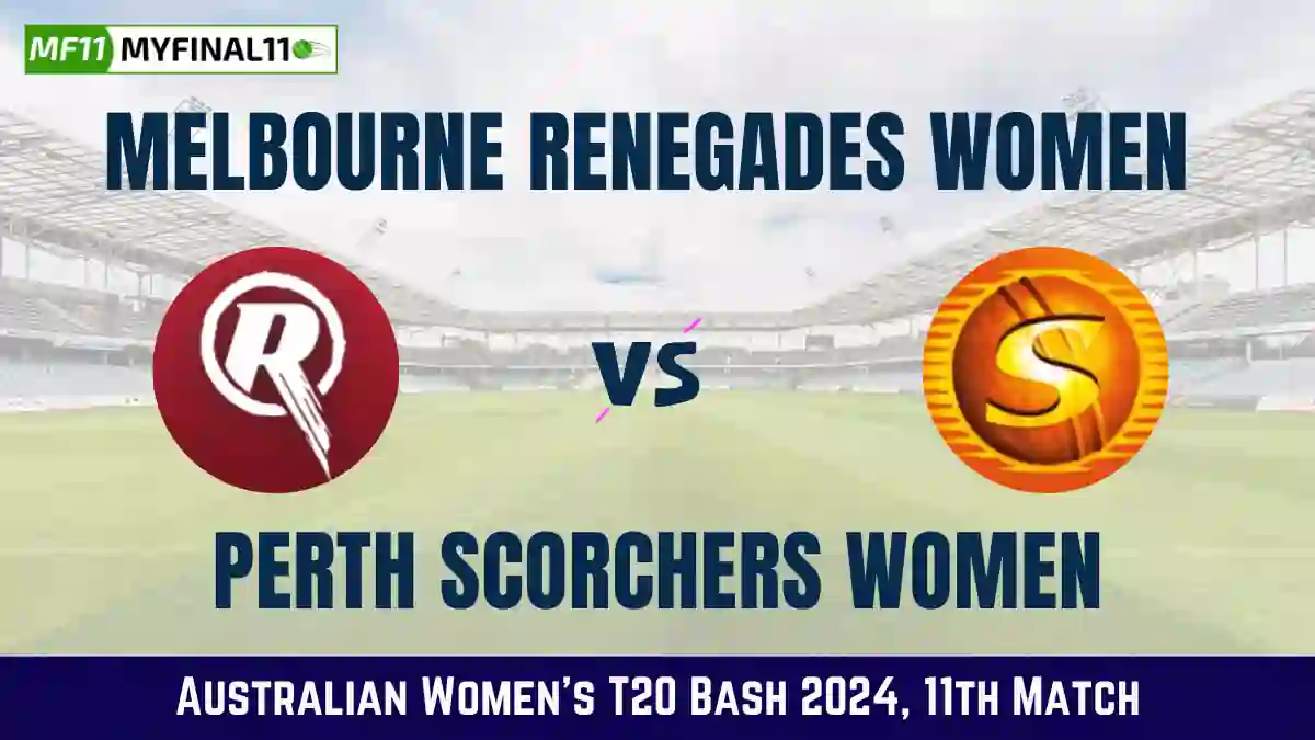 MR-W vs PS-W Dream11 Prediction Today: Match 11 Pitch Report, and Key Player | Australian Women's T20 Bash 2024