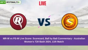 MR-W vs PS-W Live Score: Scorecard, Ball by Ball Commentary - Match 11, Australian Women's T20 Bash 2024