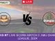 MSA vs BT Live Score Match 2, Abu Dhabi T10 League, 2024